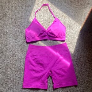 Women's Pink Activewear Set